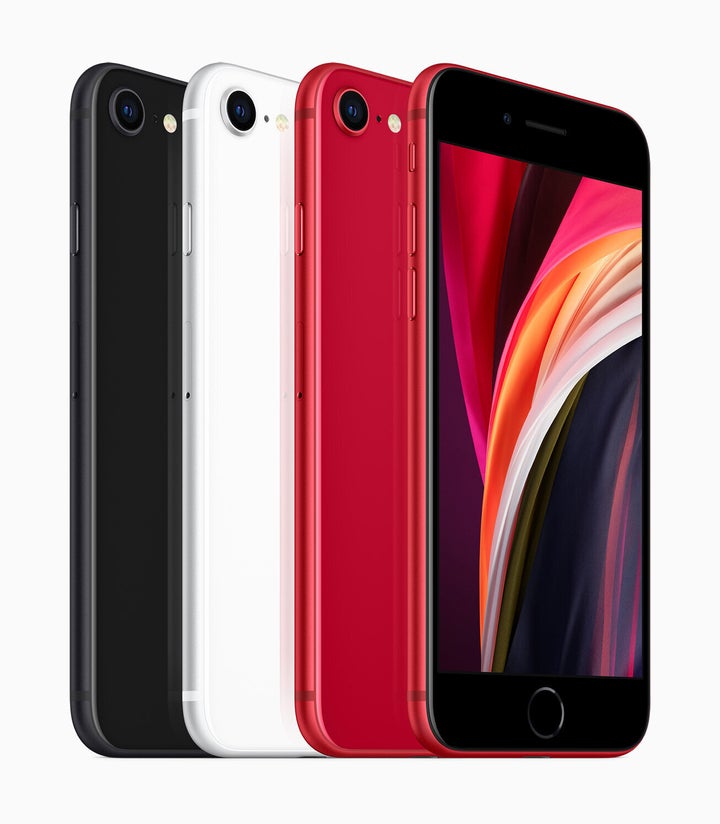 The latest iPhone comes in three colors&nbsp;&mdash; black, white and red.&nbsp;