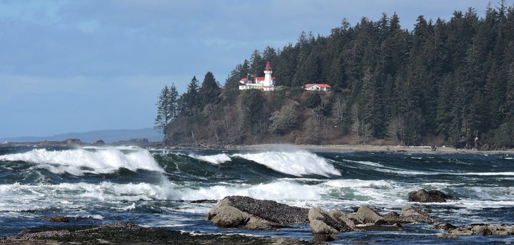 The Carmanah Point Lighthouse Etzkorn manages is unaccessible by road. 