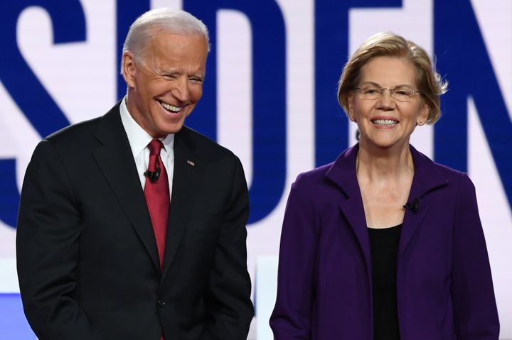 Sen. Elizabeth Warren (D-Mass.) and former Vice President Joe Biden appeared in many debates against each other during the Democratic presidential primaries. Now, Warren says she’d be willing to be Biden’s running mate.