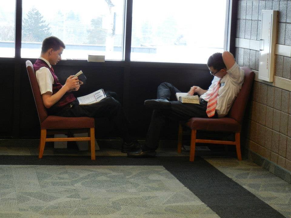 <em>Missionaries at the Referral Center Mission.</em>