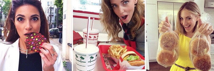 <div class="feature-caption"><em>A sampling of photos from the You Did Not Eat That Instagram account.</em></div>