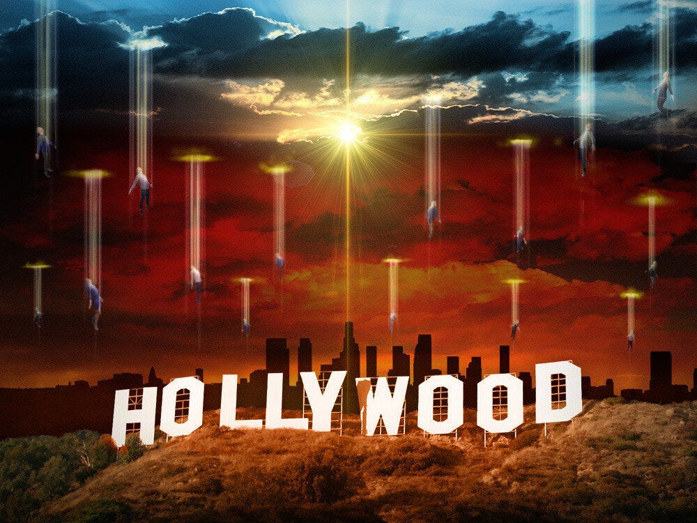 <div class="feature-caption"><em>Christian filmmakers are now a force to be reckoned with, and they hope to reach beyond their religious fans to a larger, less devout audience. (Illustration: Troy Dunham/The Huffington Post)</em></div>