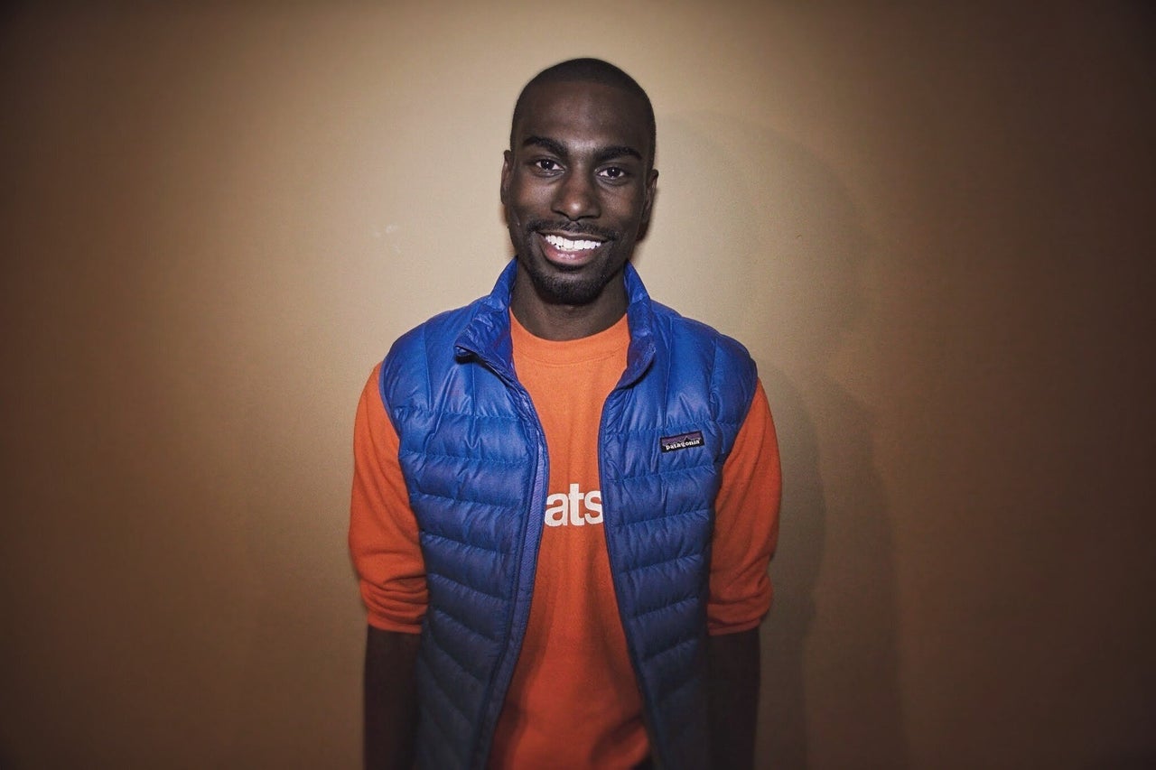 <div class="feature-caption"><em>Deray McKesson has traveled from Minneapolis to Ferguson multiple times since August. (Emily Kassie/The Huffington Post)</em></div>