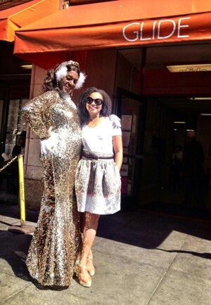 My friend Teri Harpo and me. Teri identifies as trans.