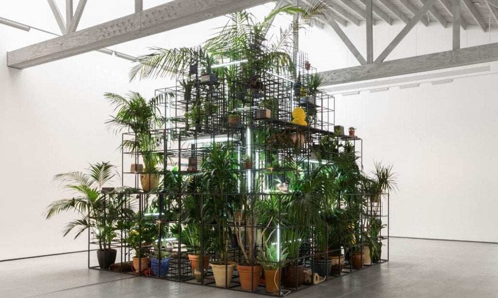 Rashid Johnson, Plateaus (2014).Photo: Fredrik Nilsen, courtesy David Kordansky Gallery, Los Angeles, CA.