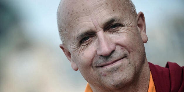 TO GO WITH AFP STORY IN FRENCH BY ANNE-MARIE LADOUES: 'Matthieu Ricard: la magnificence des JO contraste avec la terreur au Tibet'-French buddhist monk and writer Matthieu Ricard poses on August 9, 2008 in Paris. Matthieu Ricard, who is also the French interpreter of the Dalai Lama, was born in 1946 in Paris. The Dalai Lama kicks off Tuesday an 11-day visit to France that threatened to spark a crisis between Paris and Beijing, until President Nicolas Sarkozy quashed speculation he would meet the Tibetan spiritual leader. AFP PHOTO OLIVIER LABAN-MATTEI (Photo credit should read OLIVIER LABAN-MATTEI/AFP/Getty Images)