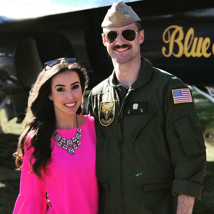 Kimber and John Hill, Flight Suit Friday 2018