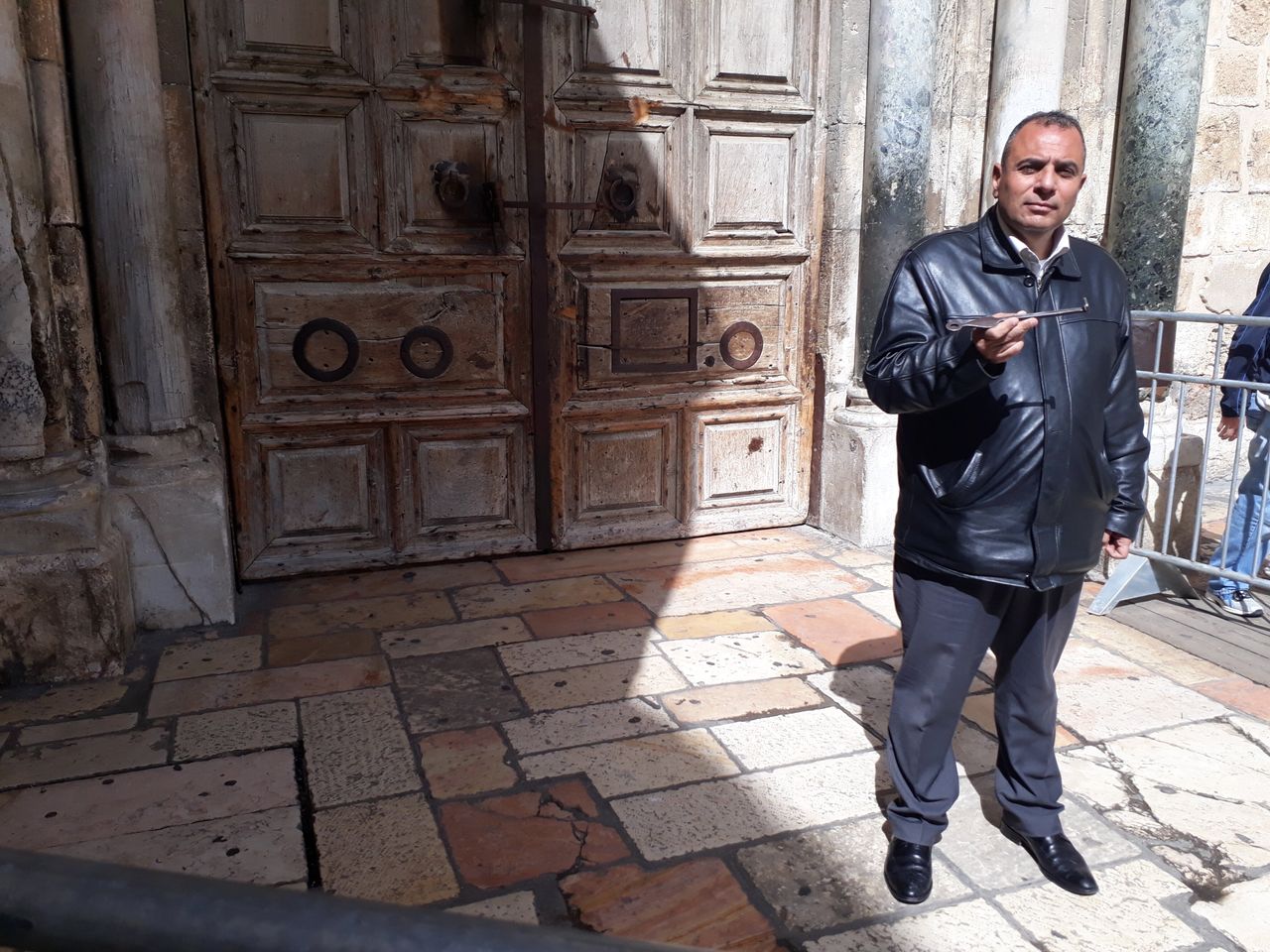 2018 - Ο Adeeb Jawad Joudeh al-Husseini (Al Ghodayya), ο φύλακας των κλειδιών του Πανάγιου Τάφου