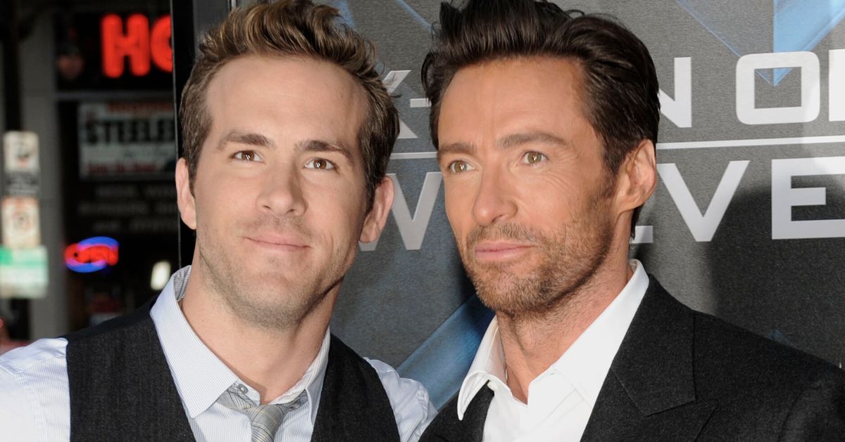 Hugh Jackman Reveals His Ryan Reynolds Feud Began Because Of Scarlett Johansson Huffpost 2486