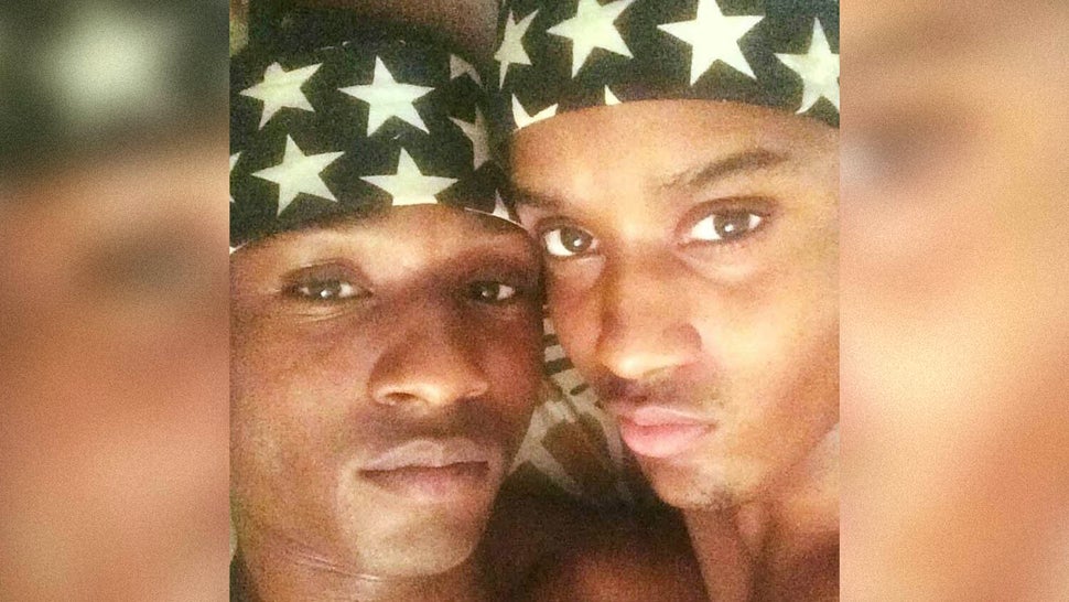 Naomi Christopher, right, and her boyfriend George in 2017.
