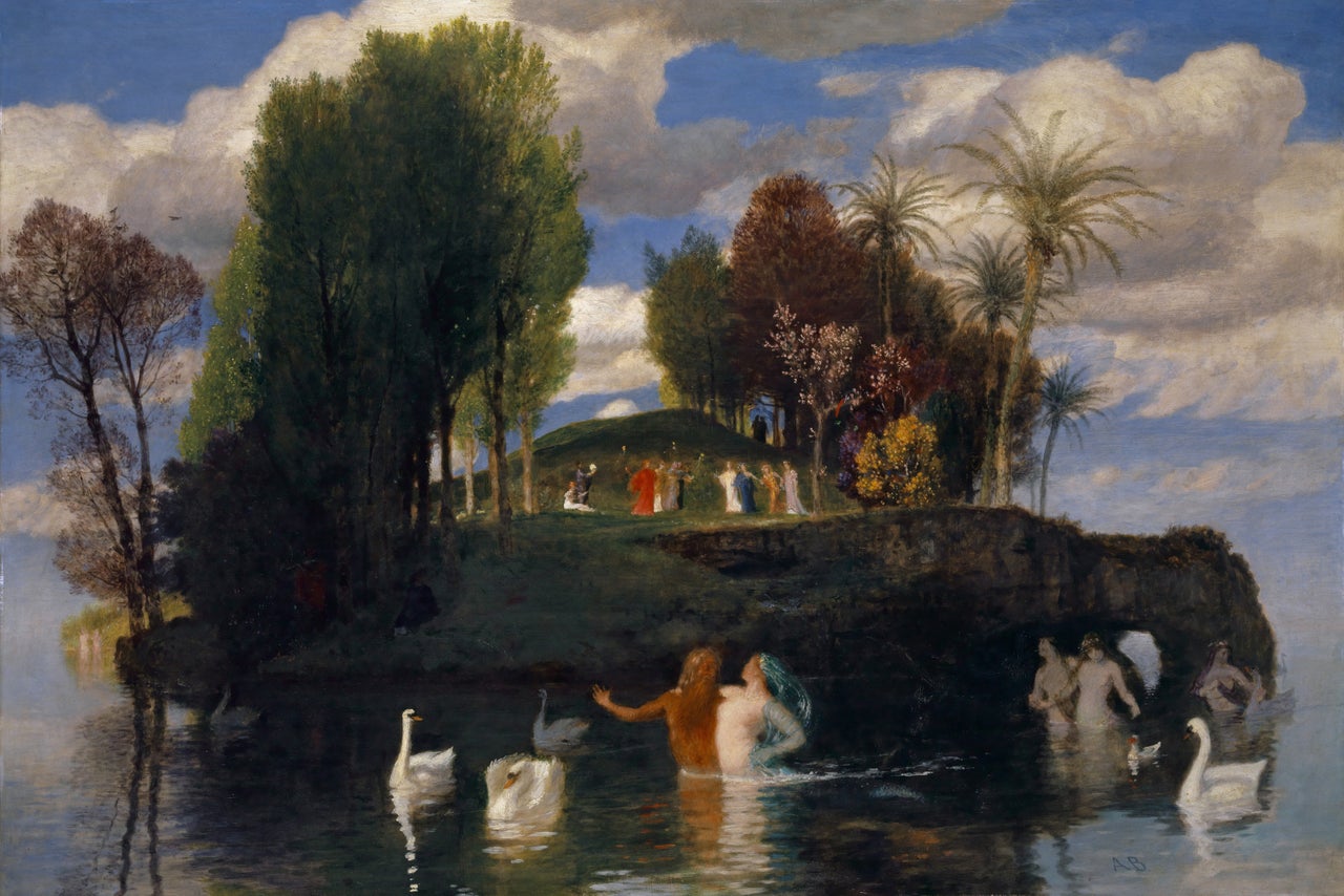 Böcklin - Die Lebensinsel (The Isle of Life)