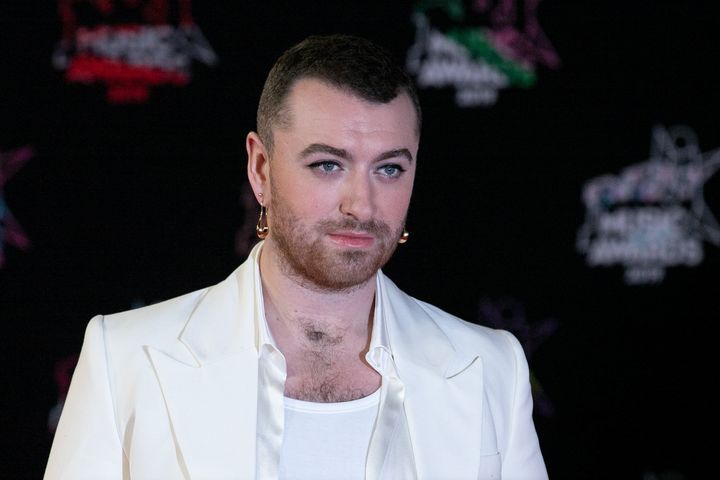 Sam Smith at the NRJ Awards in France last year