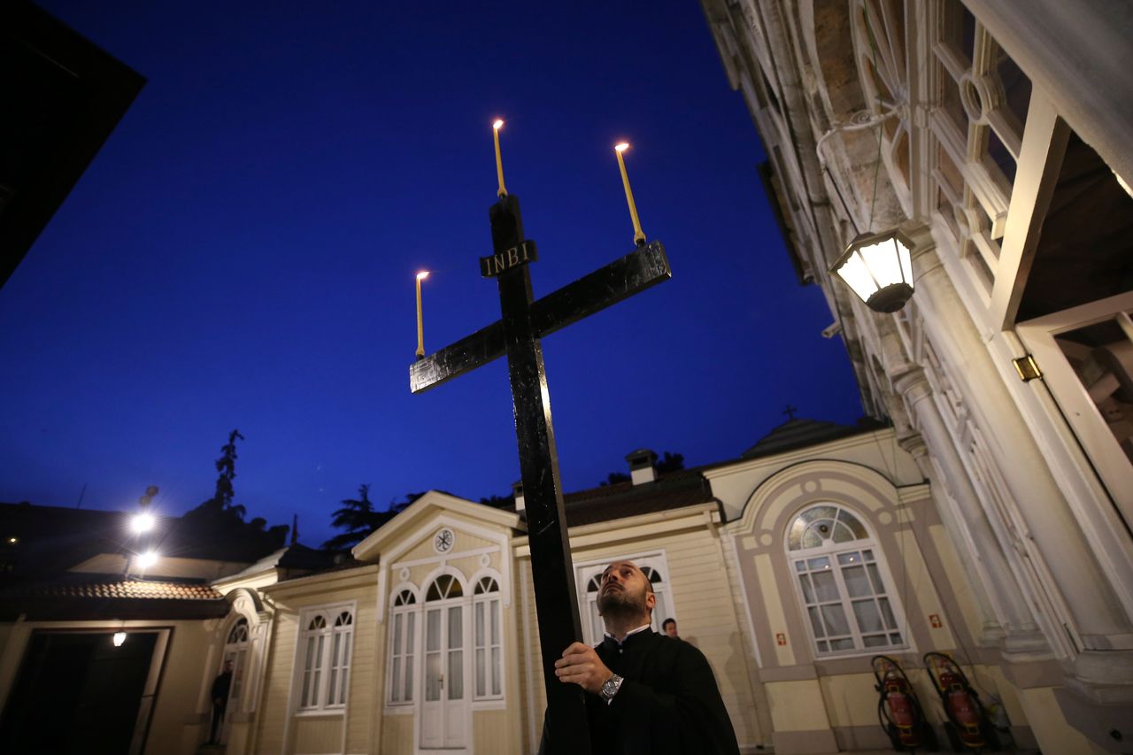 Κωνσταντινούπολη. (AP Photo/Emrah Gurel, Pool)