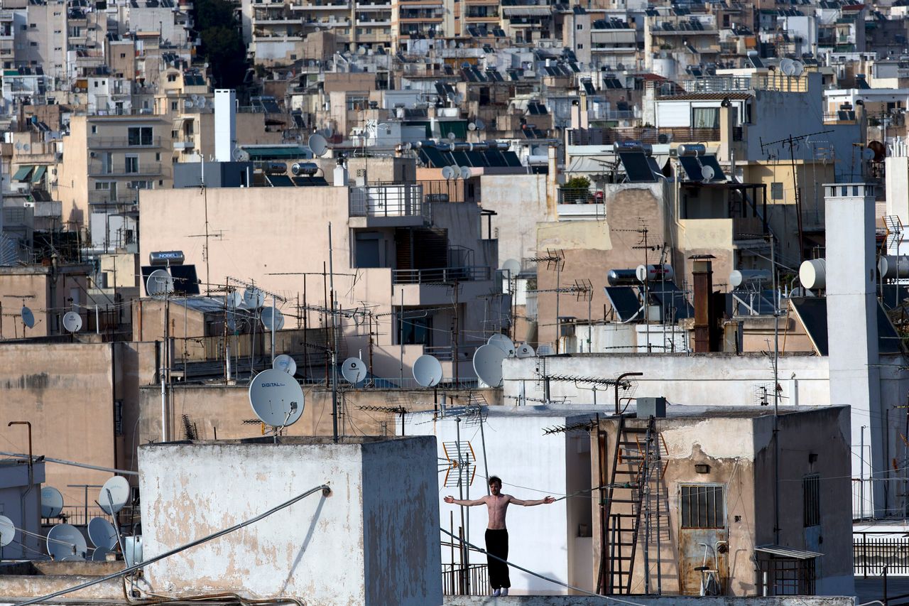 Αθήνα. (Xinhua/Marios Lolos via Getty Images)