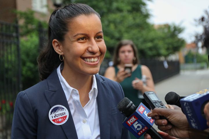 Tiffany Cabán, who nearly won an upset bid for Queens district attorney last June, is giving her blessing to a slate of seven progressive candidates for state and federal office.