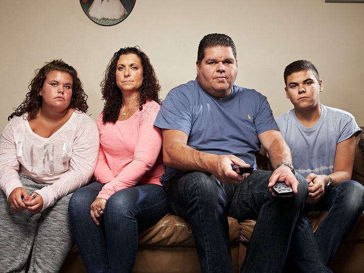 The Tapper Family as seen during their time on Gogglebox