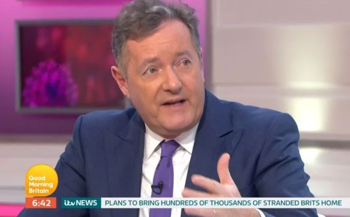 Piers Morgan slated Victoria during Monday's GMB