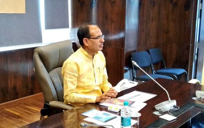 File image of CM Shivraj Singh Chouhan.