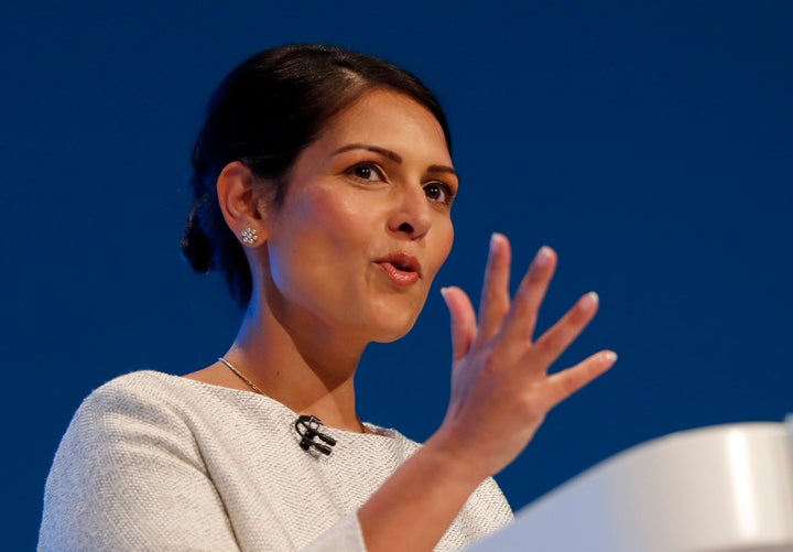 Home Secretary Priti Patel 