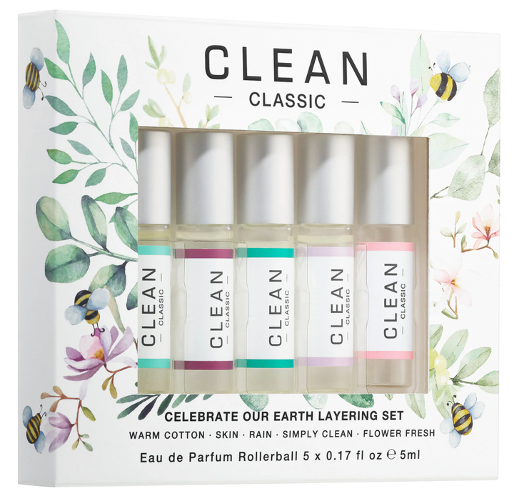 Celebrate Our Earth Rollerball Set by Clean Beauty