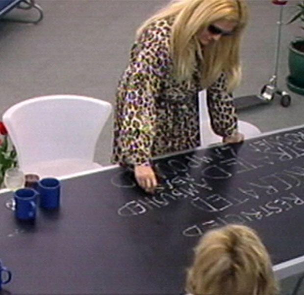 Vanessa Feltz on Celebrity Big Brother in 2001