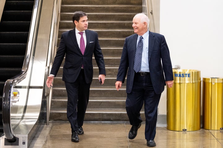 Sens. Marco Rubio (R-Fla.) and Ben Cardin (D-Md.) were the two lawmakers in charge of drafting the Paycheck Protection Program, which provides relief to small businesses.