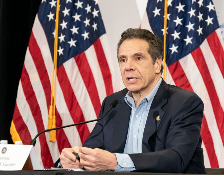 New York Gov. Andrew Cuomo (D) says the federal government should pony up for hazard pay.