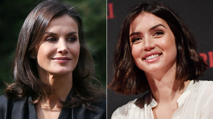 La reina Letizia y Ana de Armas