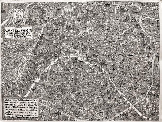 carte de paris