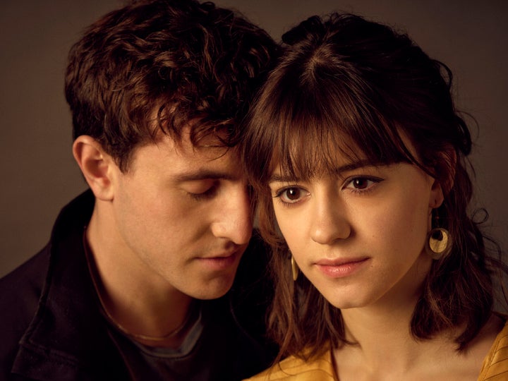 Paul and Daisy in character as Connell and Marianne