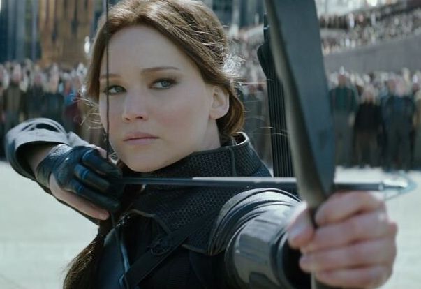 Jennifer Lawrence in “The Hunger Games: Mockingjay - Part 2.”