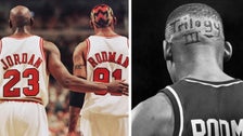 28 Photos Of Dennis Rodman's Iconic, Ridiculously Colorful Hair