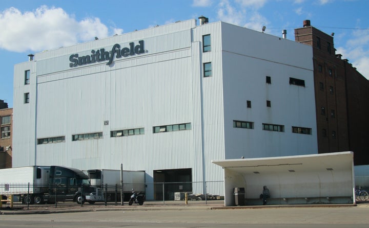 The Smithfield pork processing plant in Sioux Falls, South Dakota, was shut down when more than 230 employees tested positive for COVID-19.