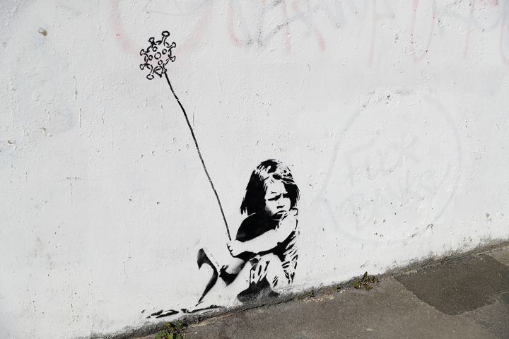Banksy (Σαουθάμπτον, Αγγλία, 21 Απριλίου) 