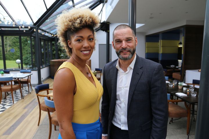 Dr Zoe Williams and Fred Sirieix in The Restaurant That Burns Calories
