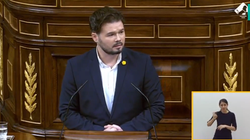 Gabriel Rufián, tras la frase de Abascal sobre las mascarillas: 