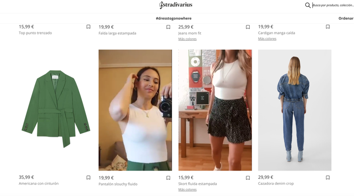 Colección 'Dress to go no where' de Stradivarius.