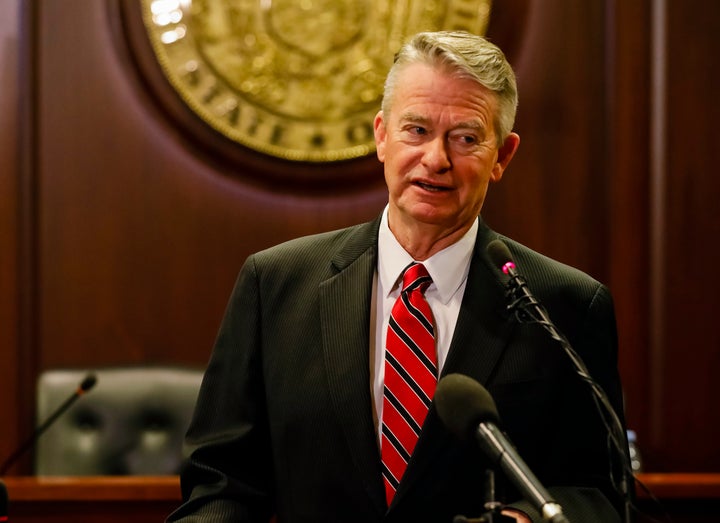 Idaho Gov. Brad Little signed two pieces of anti-transgender legislation in the middle of the coronavirus crisis.