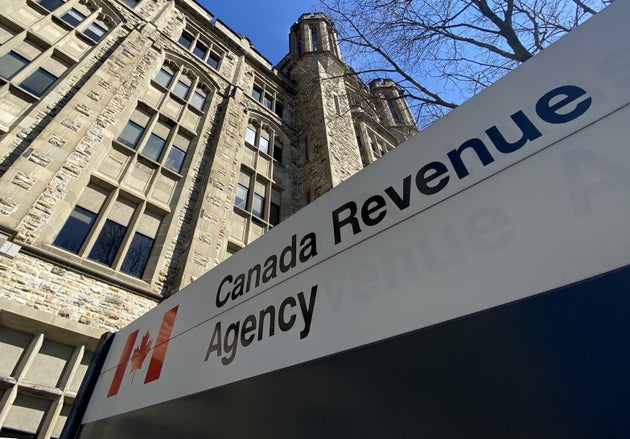 The Canada Revenue Agency building is seen in Ottawa on April 6,