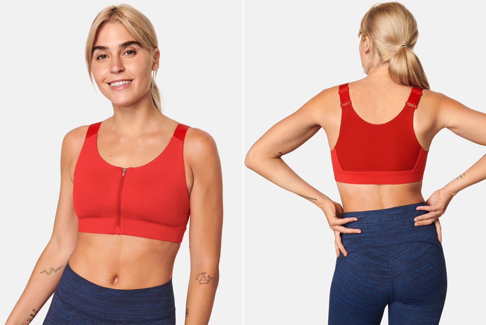 sports bra with hooks