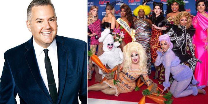 Ross Mathews tells HuffPost Australia his favourite moment so far on season 12 (ahem, Robyn!) and the best cocktail in his new book.