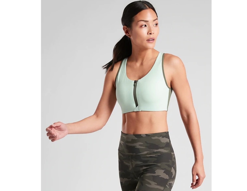 Brooks FastForward Zip Sports Bra