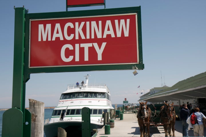 Mackinaw City depends on tourist dollars, but the executive director of its Chamber of Commerce told the Detroit Free Press that shop owners are worried about lifting restrictions too quickly because they're afraid the virus will spread in their city.