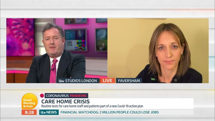 Piers Morgan interviews with Helen Whately On Good Morning Britain have sparked over 2000 complaints in total.