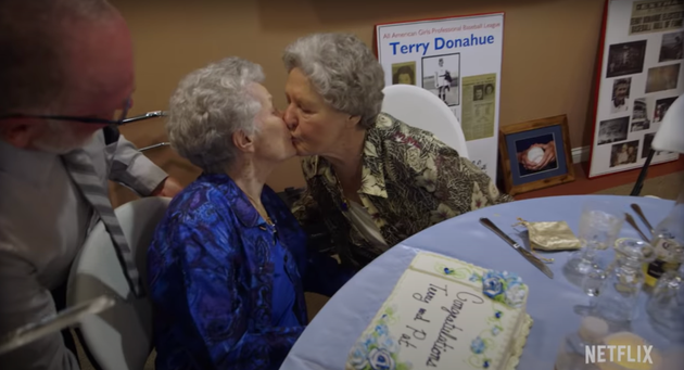 Terry Donahue and Pat Henschel's relationship is the subject of Netflix's A Secret Love