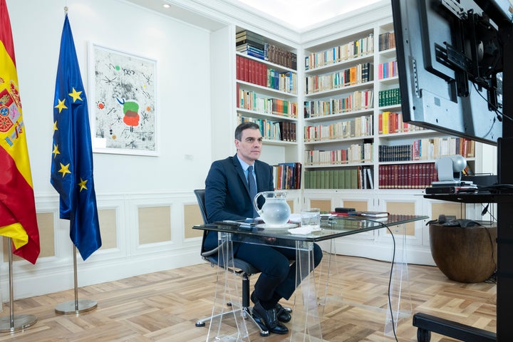 Pedro Sánchez participa en la reunión del Consejo Europeo.