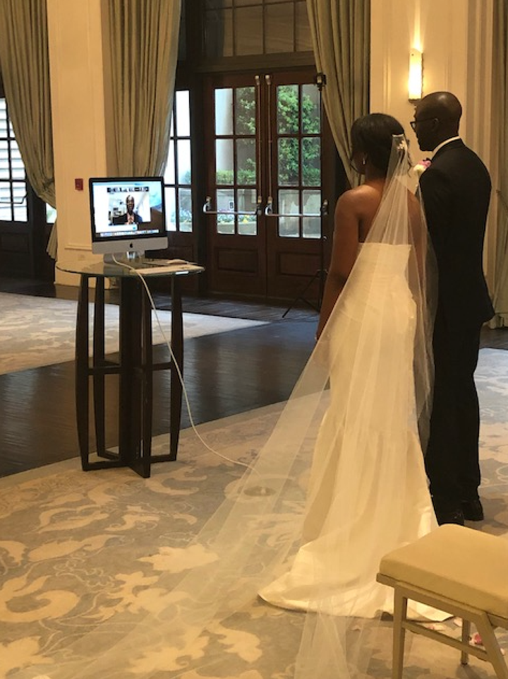 Yemi and Fisayo got married on April 19 in Atlanta. 