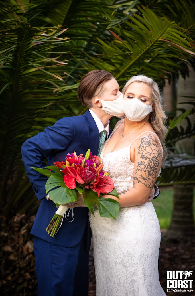 Brittany and Jenna said "I do" on April 18 in Saint Petersburg, Florida.
