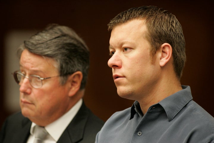 Paul Flores, right, is seen in an unrelated DUI case in 2006. He has been named a person of interest in Smart's disappearance.