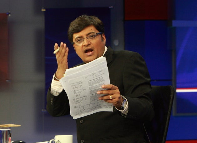 Arnab Goswami in a file